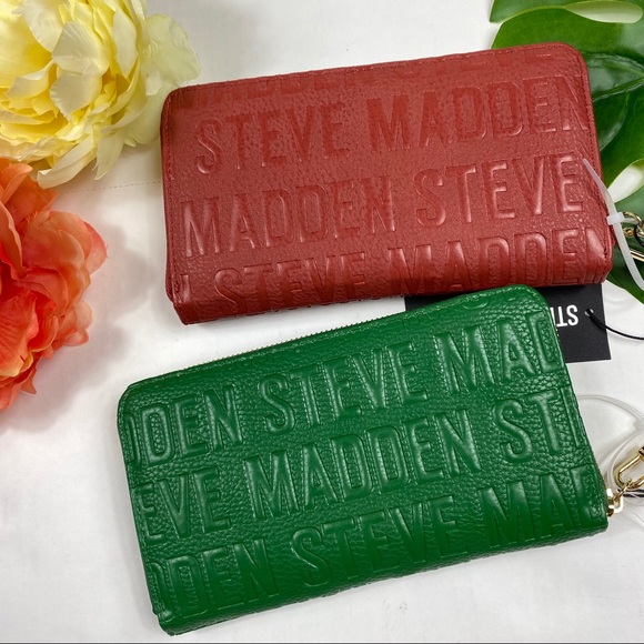 Steve Madden zip wallet clutch wristlet - Picture 7 of 7